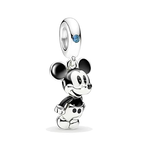 D 105 Charm Mickey Mouse, Plata de Ley 925, Compatible con Pulsera Pandora D 105 Charm Mickey Mouse, Plata de Ley 925, Compatible con Pulsera Pandora von JCaleydo