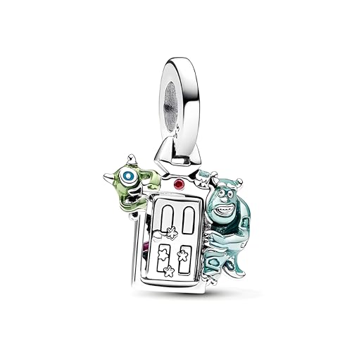 D 114 Charm Mike y Sulley, Plata de Ley 925, Compatible con Pulsera Pandora D 114 Charm Mike y Sulley, Plata de Ley 925, Compatible con Pulsera Pandora von JCaleydo