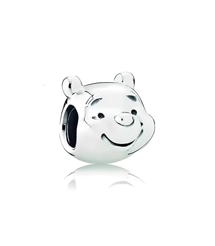 D 117 Charm Winnie de Pooh, Plata de Ley 925, Compatible con Pulsera Pandora von JCaleydo