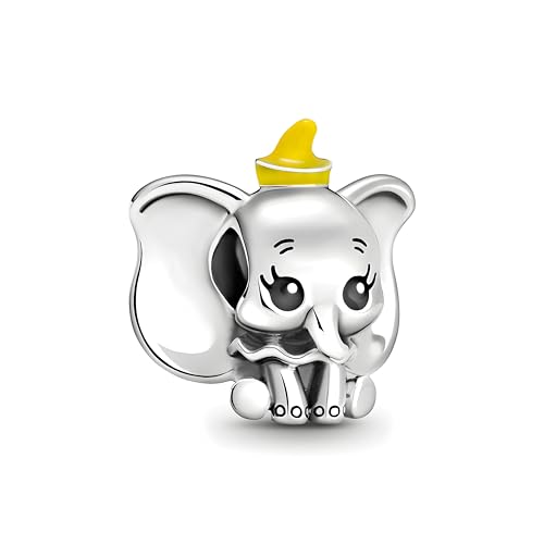 D 12 Charm Dumbo Bebe, Plata de Ley 925, Compatible con Pulsera Pandora D 12 Charm Dumbo Bebe, Plata de Ley 925, Compatible con Pulsera Pandora von JCaleydo