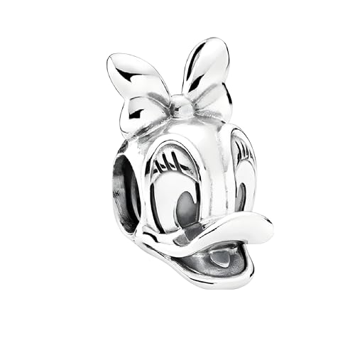 D 26 Charm Daisy, Plata de Ley 925, Compatible con Pulsera Pandora von JCaleydo