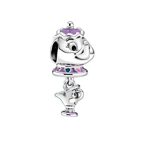 D 30 Charm Señora Potts y Chip, Plata de Ley 925, Compatible con Pulsera Pandora D 30 Charm Señora Potts y Chip, Plata de Ley 925, Compatible con Pulsera Pandora von JCaleydo