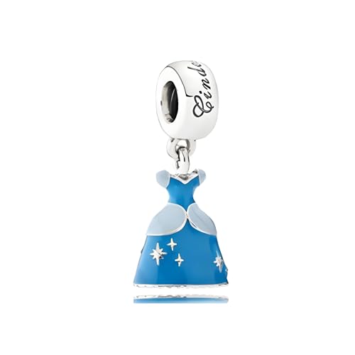 D 38 Charm Cenicienta Vestido, Plata de Ley 925, Compatible con Pulsera Pandora D 38 Charm Cenicienta Vestido, Plata de Ley 925, Compatible con Pulsera Pandora von JCaleydo
