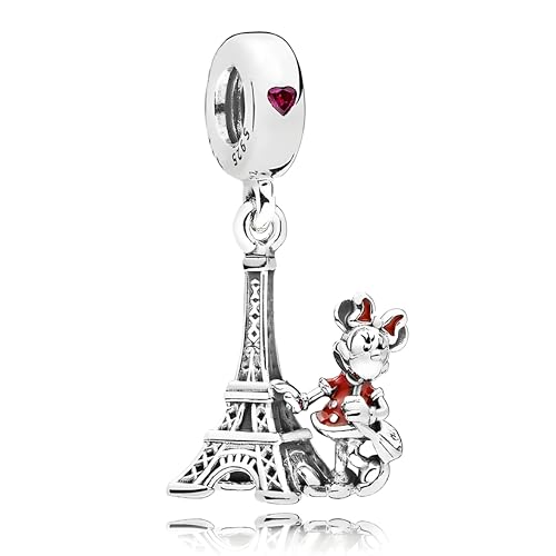 D 65 Charm Minnie Paris, Plata de Ley 925, Compatible con Pulsera Pandora D 65 Charm Minnie Paris, Plata de Ley 925, Compatible con Pulsera Pandora von JCaleydo