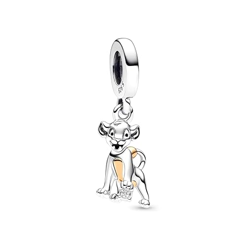 D 98 Charm Simba, Plata de Ley 925, Compatible con Pulsera Pandora D 98 Charm Simba, Plata de Ley 925, Compatible con Pulsera Pandora von JCaleydo