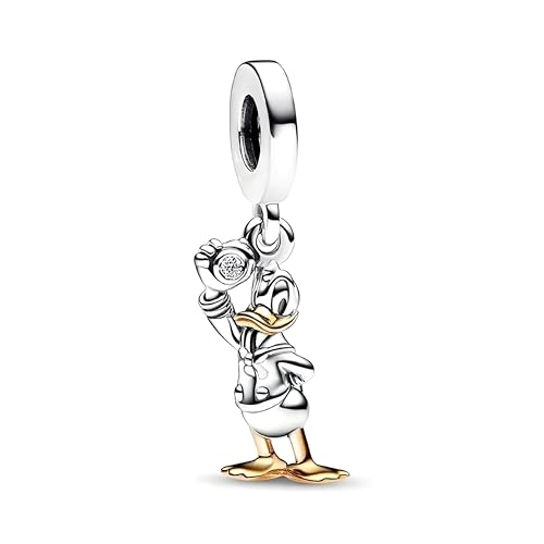 D 109 Charm Donald, Plata de Ley 925, Compatible con Pulsera Pandora D 109 Charm Donald, Plata de Ley 925, Compatible con Pulsera Pandora von JCaleydo