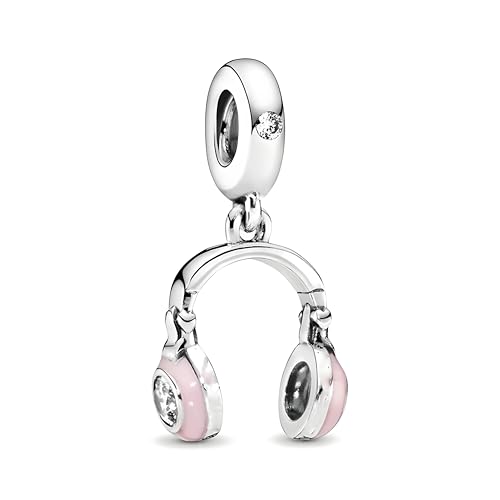 G 102 Charm Musik Kopfhörer, 925er Sterlingsilber, Kompatibel mit Pandora Armband G 102 Charm Musik Kopfhörer, 925er Sterlingsilber, Kompatibel mit Pandora Armband von JCaleydo