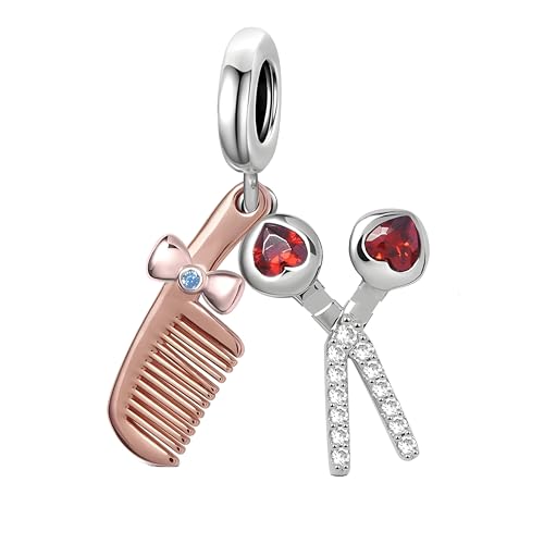 G 141 Charm Friseursalon, 925er Sterlingsilber, Kompatibel mit Pandora Armband G 141 Charm Friseursalon, 925er Sterlingsilber, Kompatibel mit Pandora Armband von JCaleydo