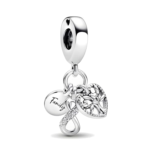 G 160 Charm Unendlichkeit Lebensbaum Liebe zur Familie, 925er Sterlingsilber, Kompatibel mit Pandora Armband G 160 Charm Unendlichkeit Lebensbaum Liebe zur Familie, 925er Sterlingsilber, Kompatibel mit Pandora Armband von JCaleydo