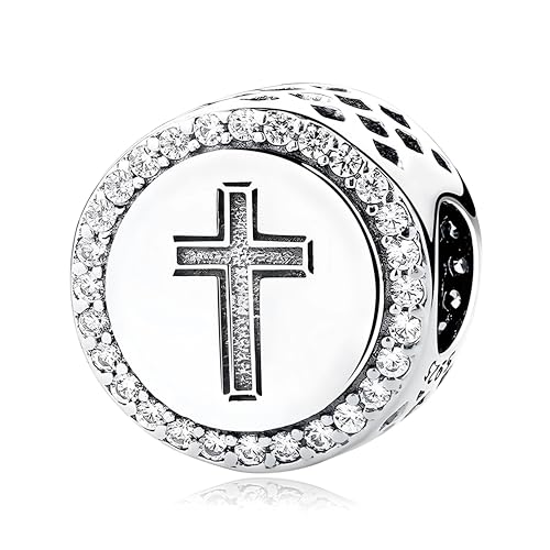 G 19 Charm Kreuz, 925er Sterlingsilber, Kompatibel mit Pandora Armband G 19 Charm Kreuz, 925er Sterlingsilber, Kompatibel mit Pandora Armband von JCaleydo