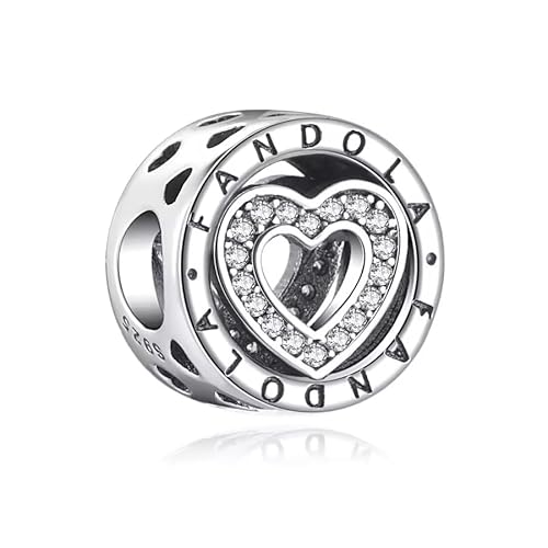 G 251 Charm Herz mit Zirkonia, 925 Sterlingsilber, kompatibel mit Pandora Armband G 251 Charm Herz mit Zirkonia, 925 Sterlingsilber, kompatibel mit Pandora Armband von JCaleydo