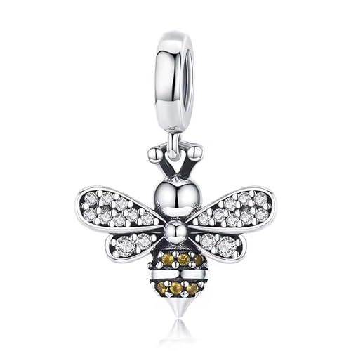 G 261 Charm kleine Biene mit Zirkonia, 925 Sterlingsilber, kompatibel mit Pandora Armband G 261 Charm kleine Biene mit Zirkonia, 925 Sterlingsilber, kompatibel mit Pandora Armband von JCaleydo