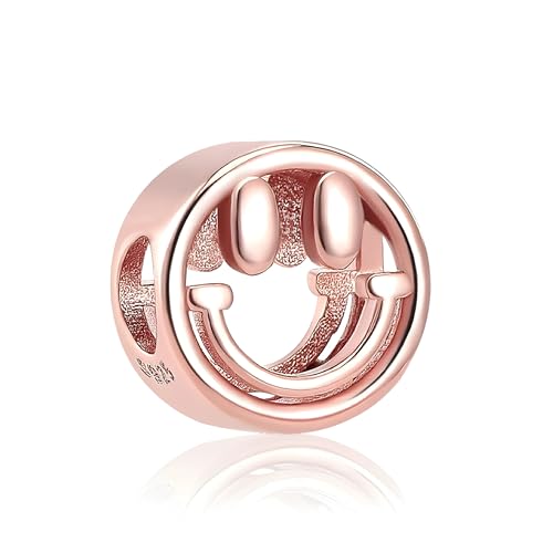 G 73 Charm glückliches Emoji, 925er Sterlingsilber, Kompatibel mit Pandora Armband G 73 Charm glückliches Emoji, 925er Sterlingsilber, Kompatibel mit Pandora Armband von JCaleydo