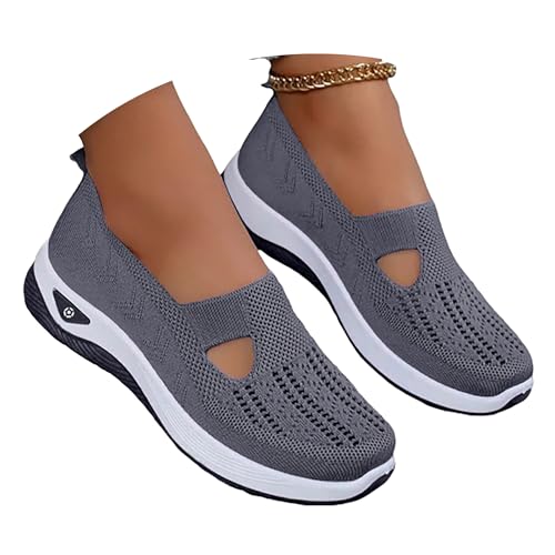JClorix Orthopädische Sneaker Damen – Diabetiker Schuhe mit Massageinsole, Atmungsaktives Mesh & Breite Passform | Leichte Sportschuhe für Walking, Fitness & Alltag JClorix Orthopädische Sneaker Damen – Diabetiker Schuhe mit Massageinsole, Atmungsaktives Mesh & Breite Passform | Leichte Sportschuhe für Walking, Fitness & Alltag von JClorix