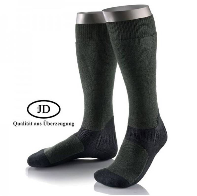 JD J. Dirks Funktionssocken JD Funktionsstrumpf für Jäger, oliv (1-Paar) von JD J. Dirks