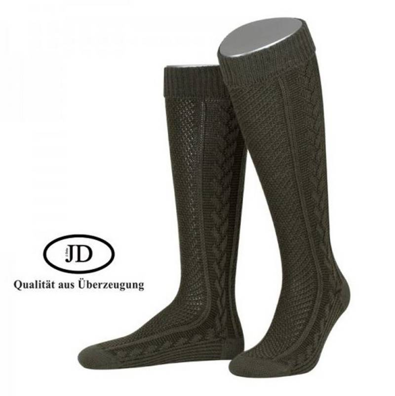 JD J. Dirks Kniestrümpfe JD Jagd – Kniebundstrumpf Jacquard, schilf/oliv JD J. Dirks Kniestrümpfe JD Jagd – Kniebundstrumpf Jacquard, schilf/oliv von JD J. Dirks