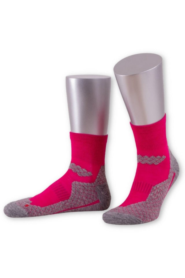 JD J. Dirks Wandersocken Funktionssocken - ALL SEASON I - fuchsia von JD J. Dirks