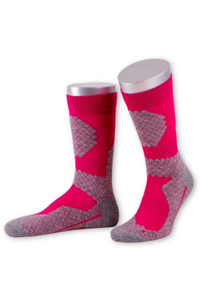 JD J. Dirks Wandersocken Funktionssocken - ALL SEASON II - fuchsia von JD J. Dirks