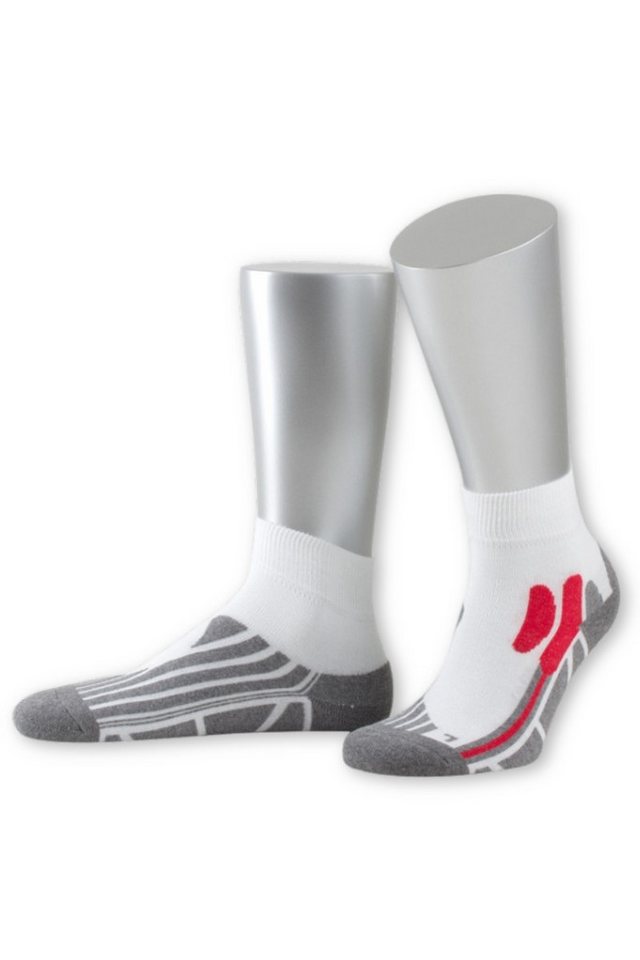 JD J. Dirks Wandersocken Funktionssocken - TREKKING I - schwarz, weiß von JD J. Dirks
