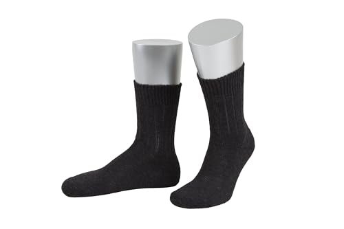JDRAZOR Bundeswehrsocken mit Plüschsohle in anthrazit, Größe 42-44 von JDRAZOR