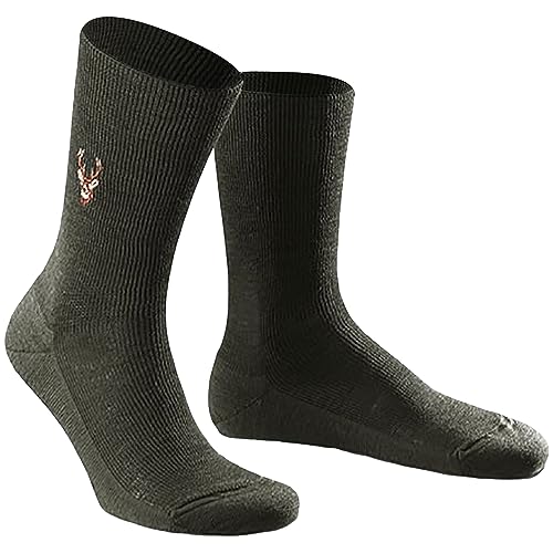 JD Komfort Jagdsocken mit Hirschkopf, Größe 40/41 von JDRAZOR