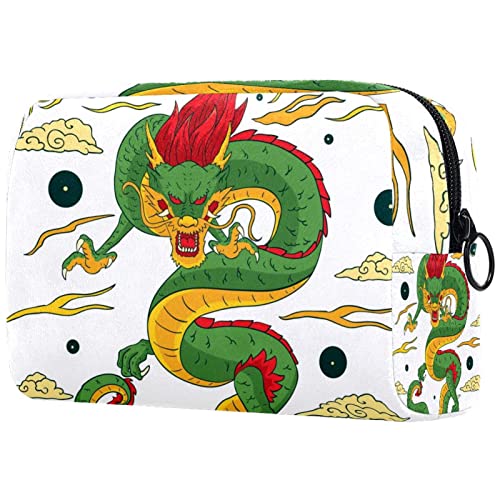 Drache Toiletry Travel Organizer Kosmetiktasche für Frauen von JDEZ