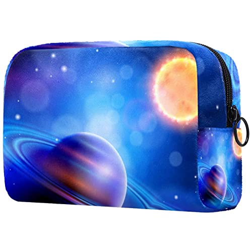 Galaxie Sternenhimmel Planeten Reisetaschen für Toilettenartikel Kosmetiktasche für Frauen Mädchen von JDEZ