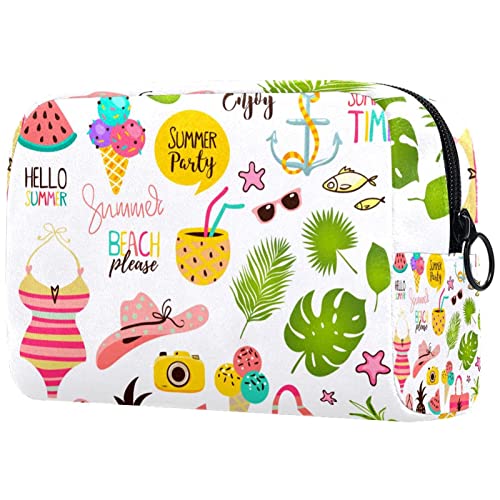 Sommer Schminkpinsel Beauty Bag Organizer Kosmetiktasche von JDEZ