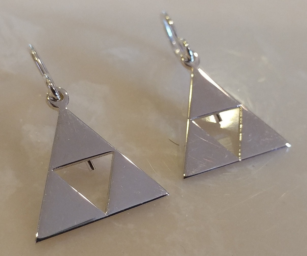Triforce Hirtenhaken Ohrringe Triforce Hirtenhaken Ohrringe von JDFGeekyDesigns