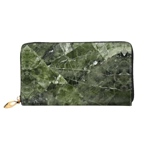 JDFHGNU Rissiges Marmormuster Damen Geldbörse Lange Clutch Geldbörse Kreditkartenetui Geldbörse Reise Münzbörse Schwarz Einheitsgröße, Schwarz , Einheitsgröße von JDFHGNU