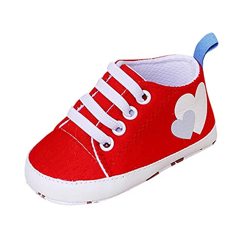 Baby Schuhe Jungen Lauflernschuhe Mädchen Krabbelschuhe Babyschuhe Kleinkind Rutschfesten Sneaker Weicher Boden Atmungsaktive Klettverschluss Turnschuhe von JDGY