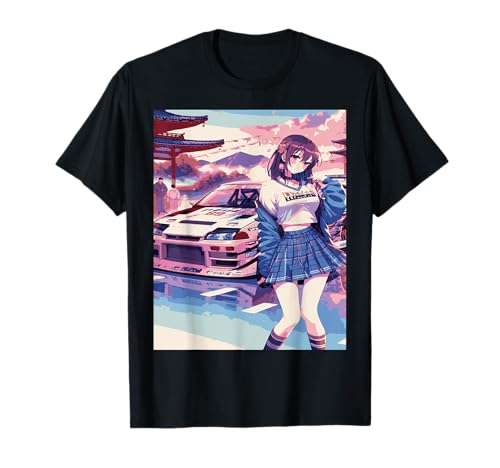 JDM Girl Race Car Anime Kawaii Girls Love Drifting Japanisch T-Shirt JDM Girl Race Car Anime Kawaii Girls Love Drifting Japanisch T-Shirt von JDM Girl Race Car Anime Girls