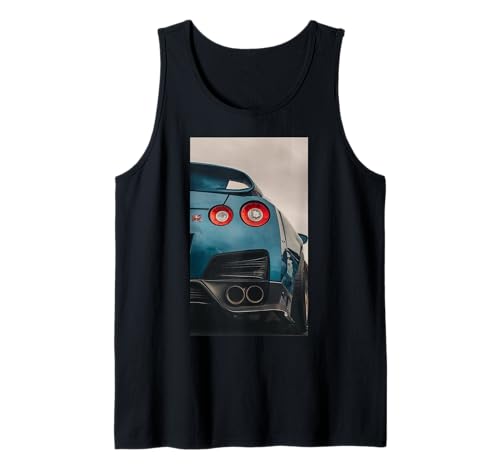 Herren Retro-JDM Legend Drift Race Tuned Auto, japanischer Inlandsmarkt Tank Top von JDM Japanese Automotive Tuning Car Art