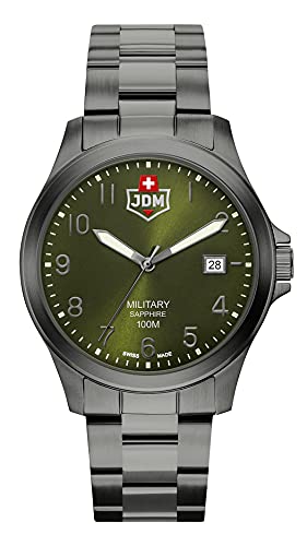 JDM Military Herren Analog Uhr mit Metall Armband JDM-WG001-08 JDM Military Herren Analog Uhr mit Metall Armband JDM-WG001-08 von JDM Military