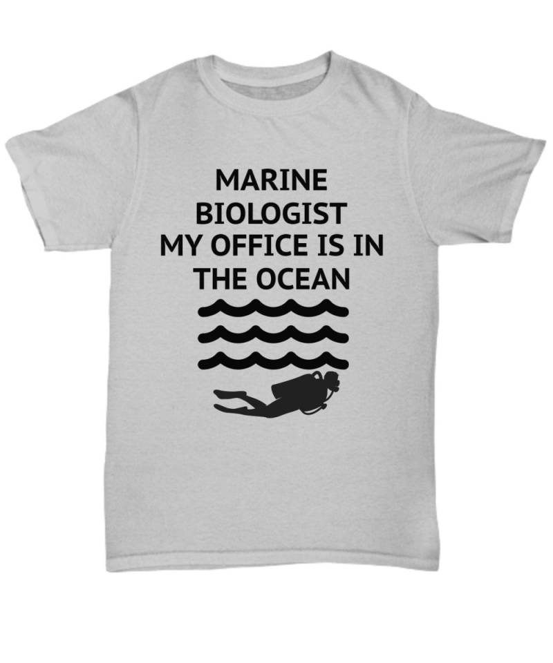 Meeresbiologe T-Shirt, Geschenke Für Meeresbiologen, Geschenk Ihn. Sie von JDMCREATIVEMUGS