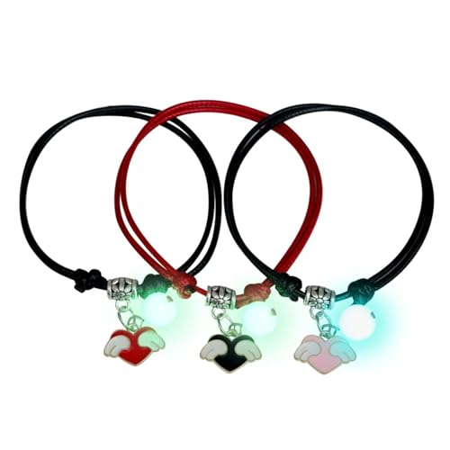 JDNH 3 Stück Paar Armbänder Liebe Stern Mond Armreifen für Freundschaft Schwester Frauen Mann Glückwunsch Schmuck Geschenk Herz Perle Armreif, Einheitsgröße, Wie beschrieben JDNH 3 Stück Paar Armbänder Liebe Stern Mond Armreifen für Freundschaft Schwester Frauen Mann Glückwunsch Schmuck Geschenk Herz Perle Armreif, Einheitsgröße, Wie beschrieben von JDNH