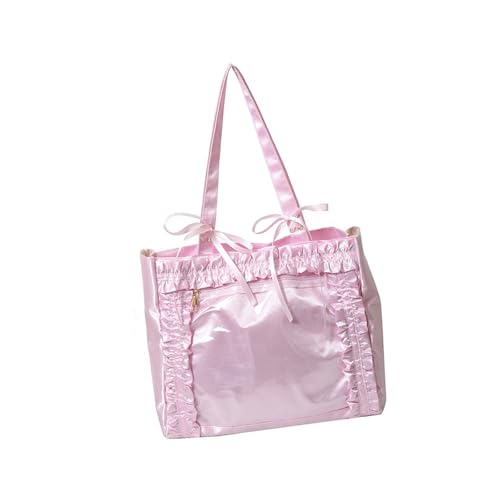 JDNH Itabag Transparente Umhängetasche, modische Itabag mit Sichtfenster für Nadeln, Anime-Display, Toted Handtasche für Frauen und Mädchen, Geschenke Ita Shoulder, B, One Size von JDNH