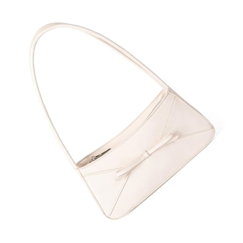 JDNH Stilvolle Abendtasche mit Schleifenverzierung und geräumigem Innenfutter, PU-Leder-Umhängetasche, Abendtasche für den täglichen Gebrauch, Clutch-Handtasche von JDNH