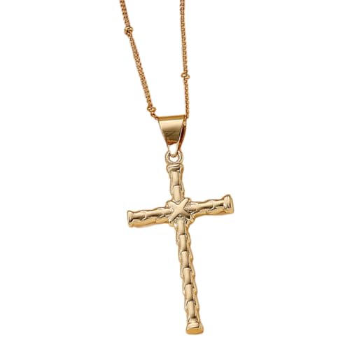 JDNH Verstellbare Kette, Kreuz-Anhänger, Halskette, Accessoire für Damen und Herren, Kupfer, vielseitiges Mode-Accessoire, verstellbare Halskette, Bead chain, Wie beschrieben, Wie beschrieben JDNH Verstellbare Kette, Kreuz-Anhänger, Halskette, Accessoire für Damen und Herren, Kupfer, vielseitiges Mode-Accessoire, verstellbare Halskette, Bead chain, Wie beschrieben, Wie beschrieben von JDNH