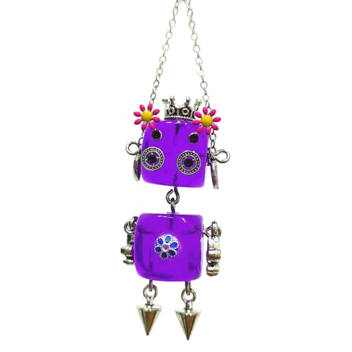 Retro-Halskette mit beweglichem Gelenk, Vintage, mechanische Schraube, Roboter-Anhänger, Halskette, Schmuck, Zubehör, modischer Schmuck für Trendsetter, Einheitsgröße, Wie beschrieben, Wie beschrieben Retro-Halskette mit beweglichem Gelenk, Vintage, mechanische Schraube, Roboter-Anhänger, Halskette, Schmuck, Zubehör, modischer Schmuck für Trendsetter, Einheitsgröße, Wie beschrieben, Wie beschrieben von JDNH