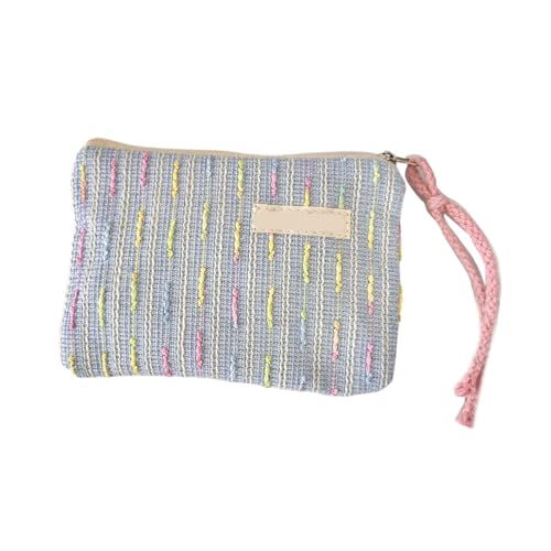 Tragbare Lippenstift-Kosmetiktasche, Kulturbeutel, hält Ihre Make-up-Sammlung ordentlich und zugänglich, für stilvolle Frauen, Mehrzweck-Make-up-Tasche, blau, Mass Beauty von JDNH