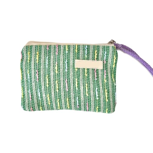 Tragbare Lippenstift-Kosmetiktasche, Kulturbeutel, hält Ihre Make-up-Sammlung ordentlich und zugänglich, für stilvolle Frauen, Mehrzweck-Make-up-Tasche, grün, Mass Beauty von JDNH