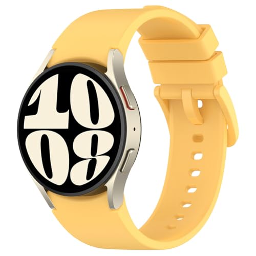 JDXFENG Silikon-Uhrenarmbänder, Uhrenarmbänder for Watch 6/5/4/Classic/5 Pro, Schnellverschluss-Ersatzarmband, Sport-Uhrenarmband, Smart-Watch-Armband for Watch 6/5/4/Classic/5 Pro von JDXFENG