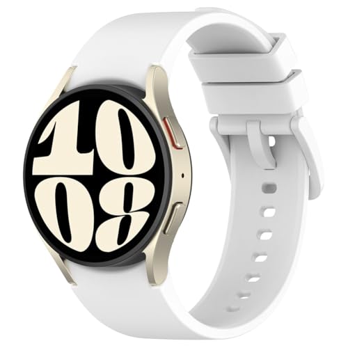 JDXFENG Silikon-Uhrenarmbänder, Uhrenarmbänder for Watch 6/5/4/Classic/5 Pro, Schnellverschluss-Ersatzarmband, Sport-Uhrenarmband, Smart-Watch-Armband for Watch 6/5/4/Classic/5 Pro von JDXFENG