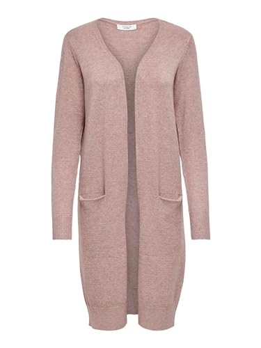 JDY Damen Strickjacke Only Cardigan Weste Casual Strickjakce, Farben:Rosa, Größe:34 von JDY NOOS