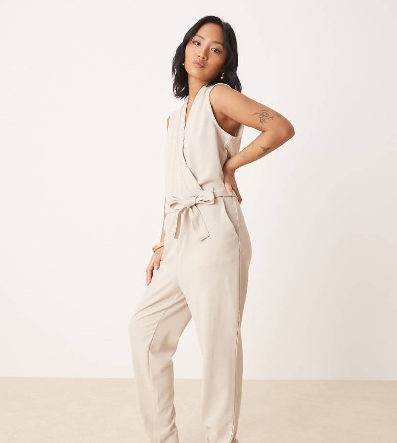 JDY Petite - Eleganter Jumpsuit in Beige-Neutral von JDY Petite