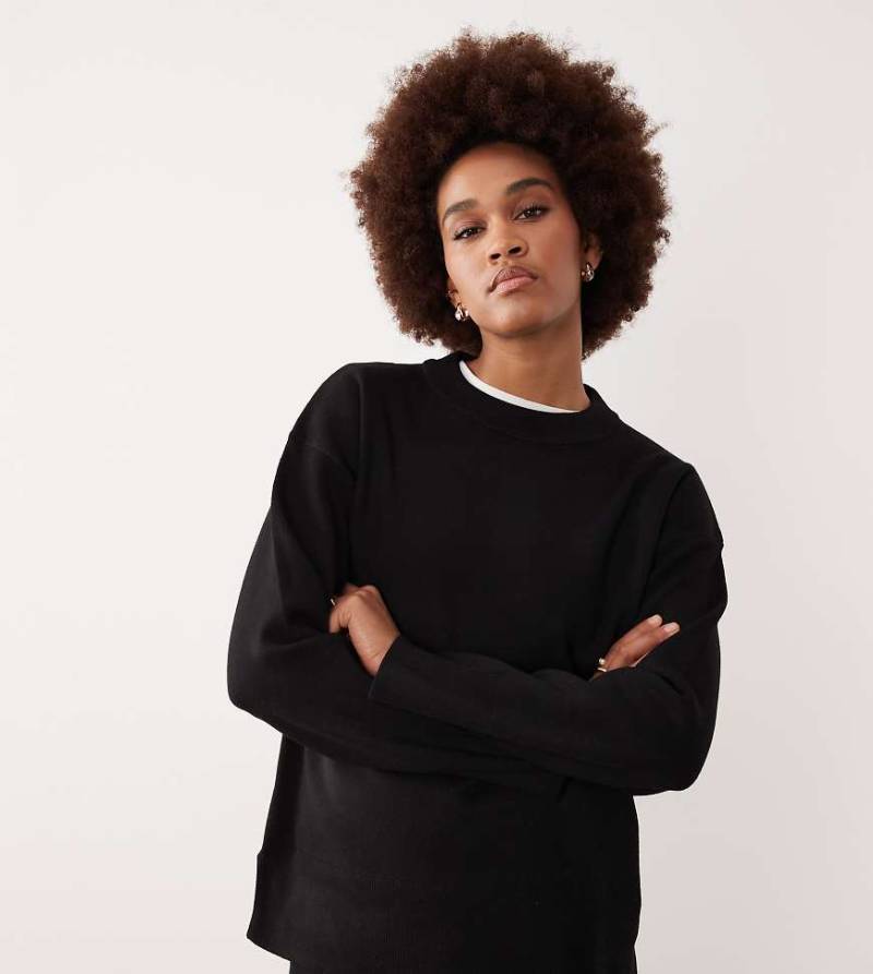 JDY Tall - Strickpullover in Schwarz, Kombiteil von JDY Tall