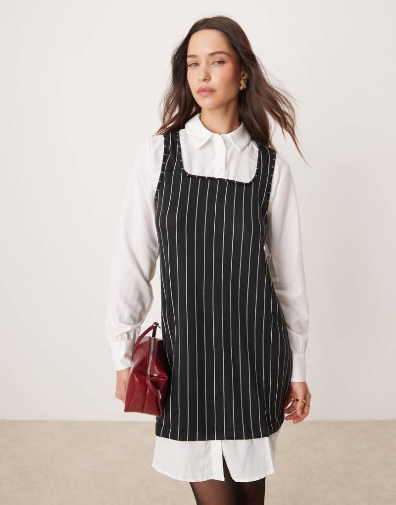 JDY - 2-in-1-Minikleid in Weiß von JDY