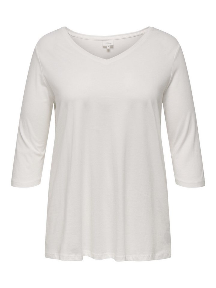 JDY Blusenshirt CARBONNIE LIFE 3/4 V-NECK A-SHAPE J von JDY