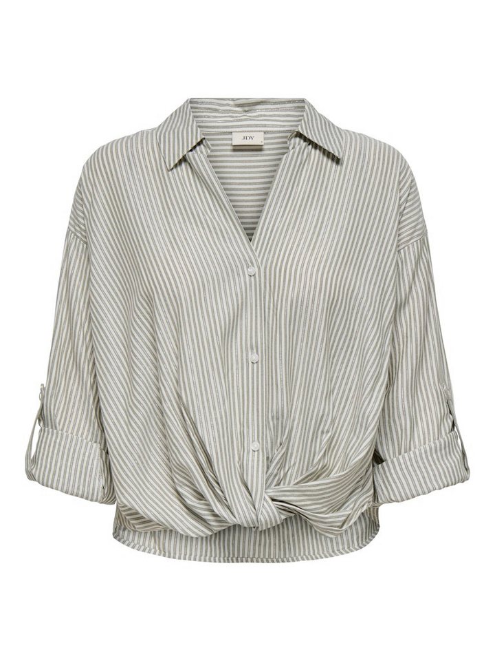 JDY Blusentop JDYSELMA L/S KNOT LUREX SHIRT WVN von JDY